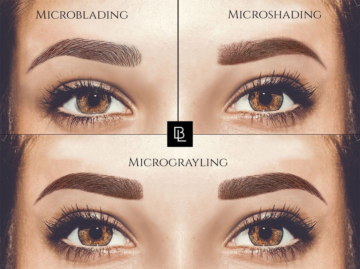 Microblading vs Microshading vs Micrograyling